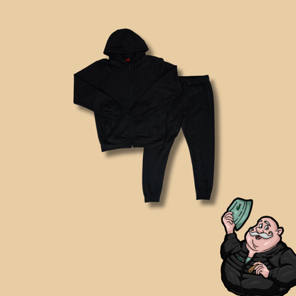 HUGO Crna Komplet Trenerka sa Velikim Logom