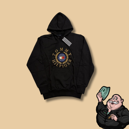 Tommy Hilfiger Crni Duks sa Logom