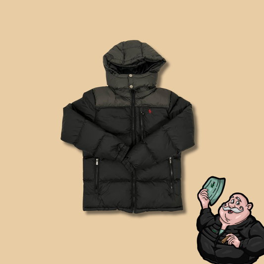 Polo Ralph Lauren Crna Jakna sa Minimalistic Logom