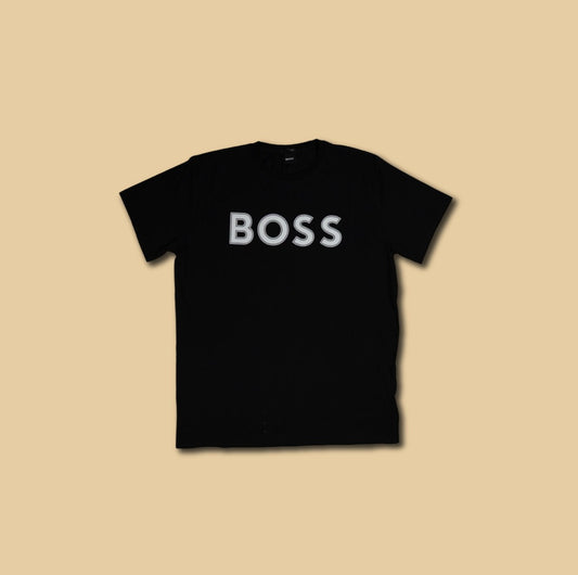 BOSS Crna Majica sa Logom