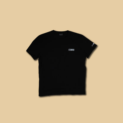 Emporio Armani EA7 Crna Majica sa znakom