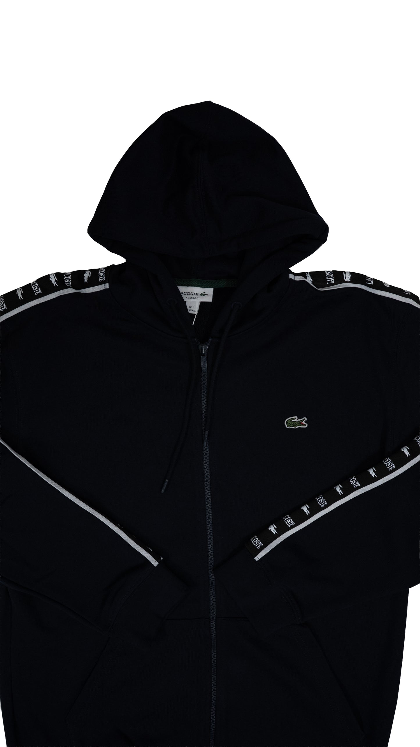 Lacoste Teget Komplet Trenerka sa logom na rukavima