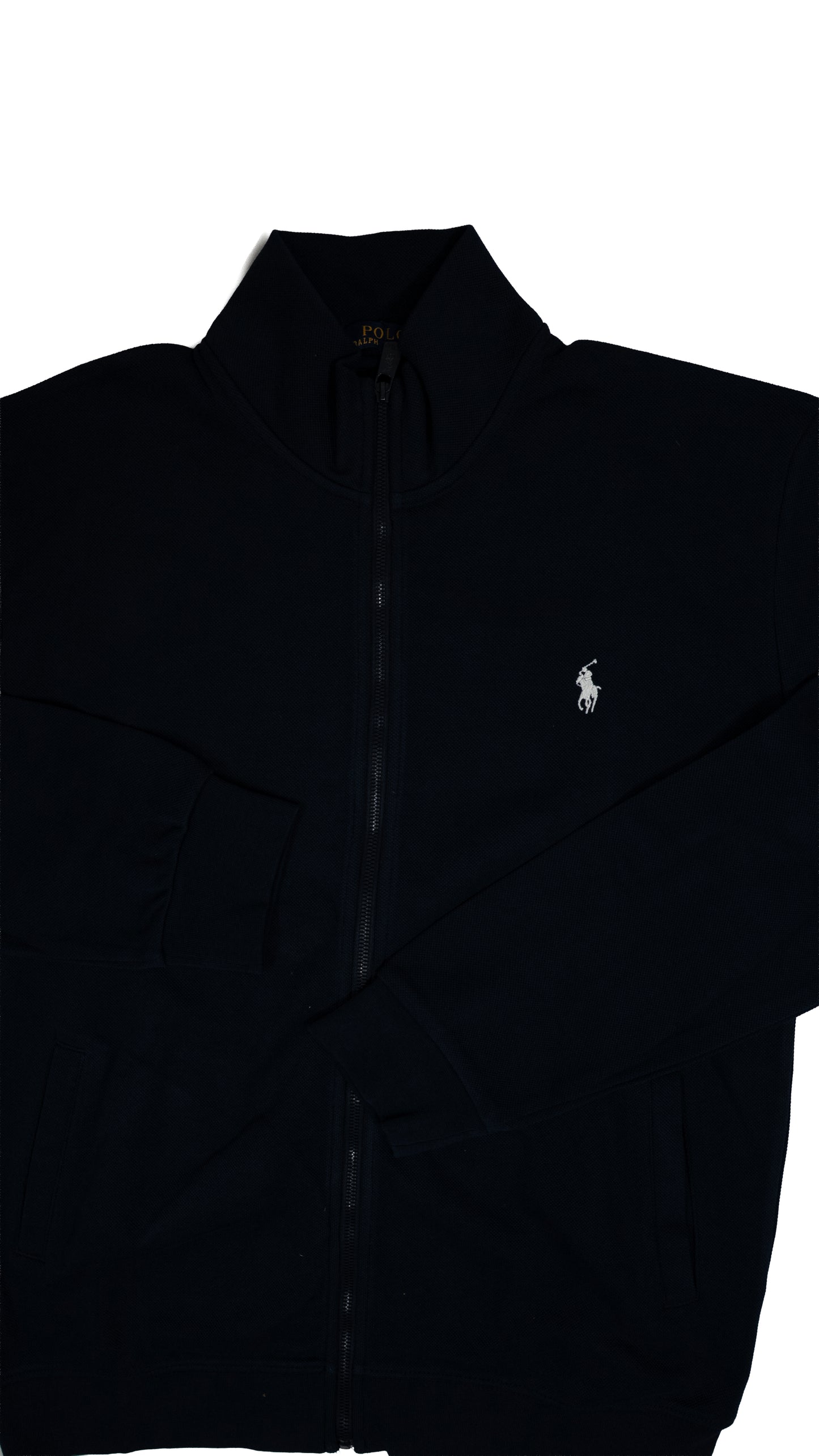 Polo Ralph Lauren Teget Quarter-Zip Duks sa Belim Logo