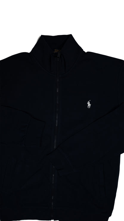 Polo Ralph Lauren Teget Quarter-Zip Duks sa Belim Logo
